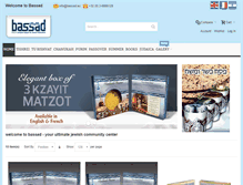 Tablet Screenshot of bassad.com